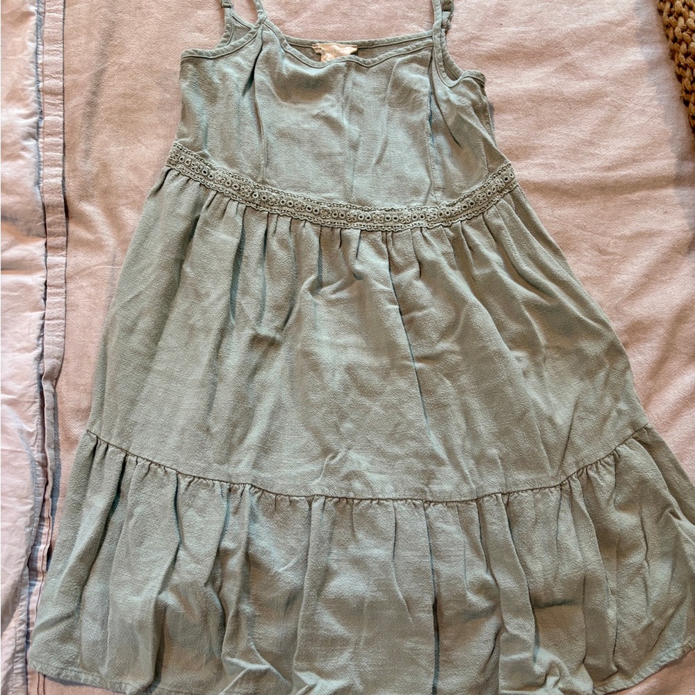 Altar'd State Light Green Mini Dress